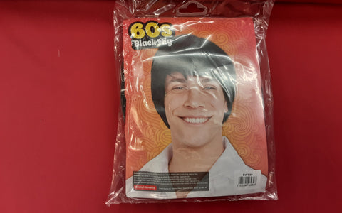 60s men black wig